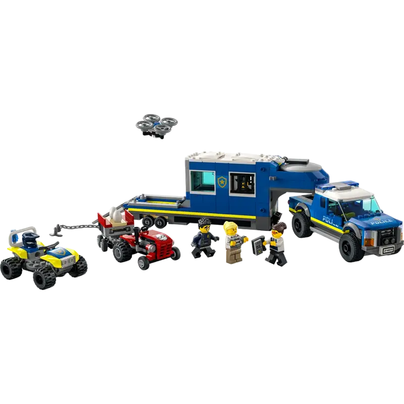 Конструктор LEGO Police Mobile Command Truck Разноцветный