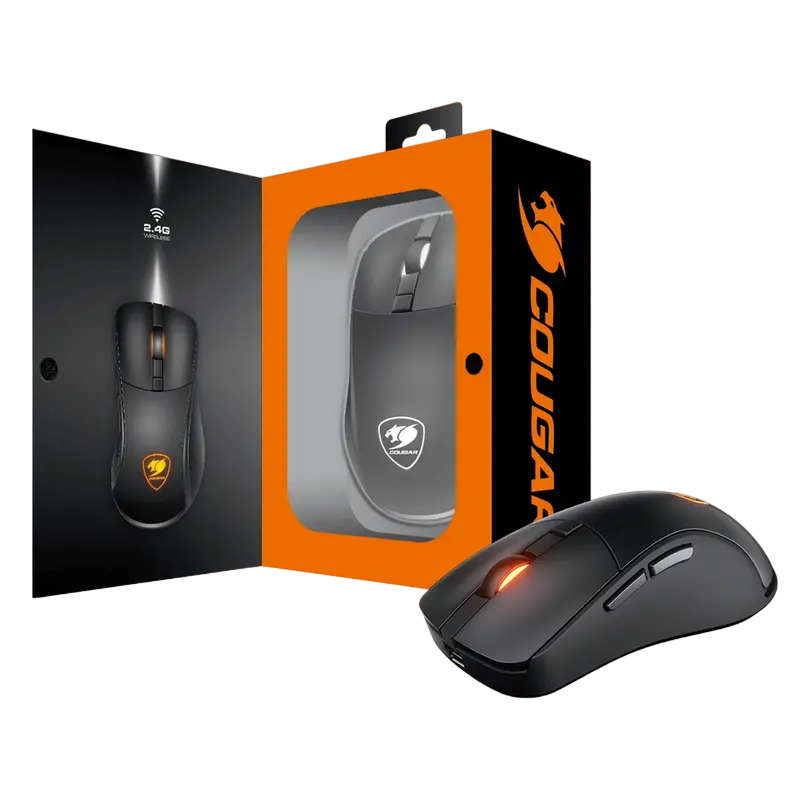 Игровая мышь Cougar Surpassion RX Беспроводное Чёрный