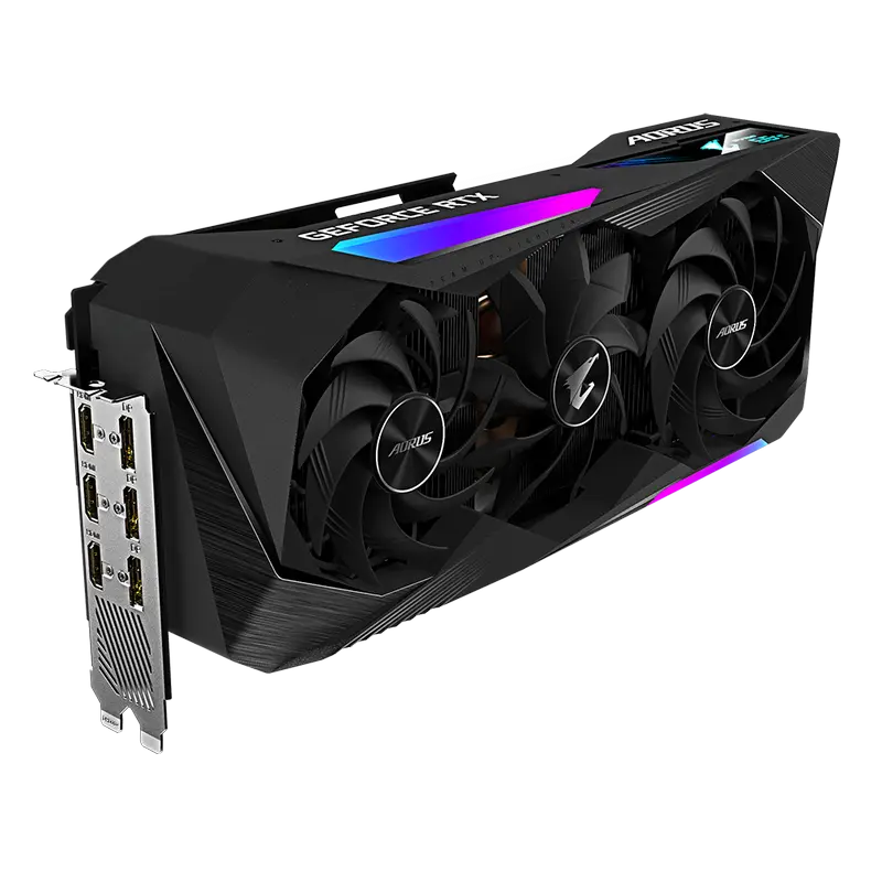 Placă video Gigabyte AORUS GeForce RTX 3070 Ti MASTER