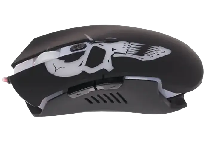 Set Tastatură + Mouse + Mouse Pad QUMO Axe Strike Membrană Negru