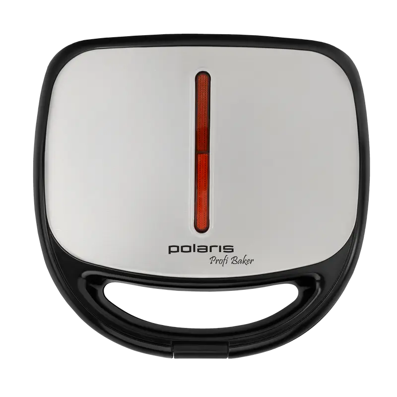 Сэндвичница-Мультипекарь Polaris Profi Baker Черный | Серебристый