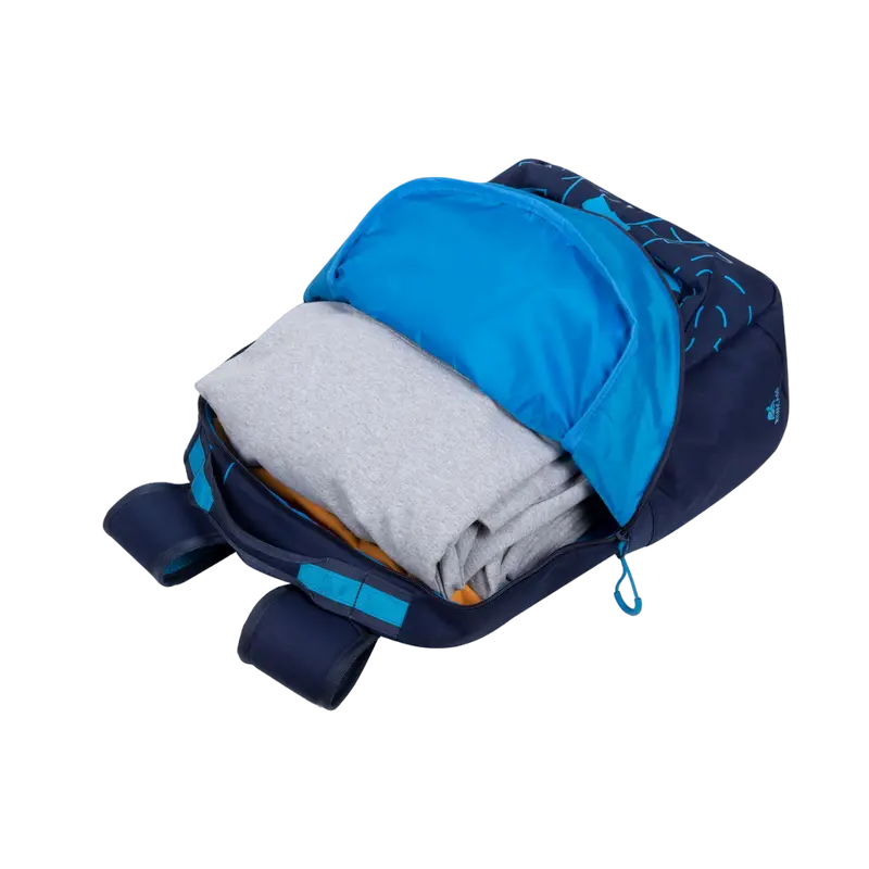 Rucsac zilnic Rivacase Heide Albastru închis/Albastru deschis