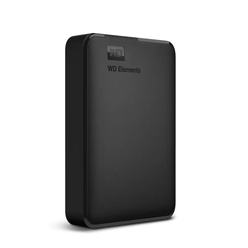 Внешний портативный жесткий диск Western Digital WD Elements 6 ТБ Чёрный