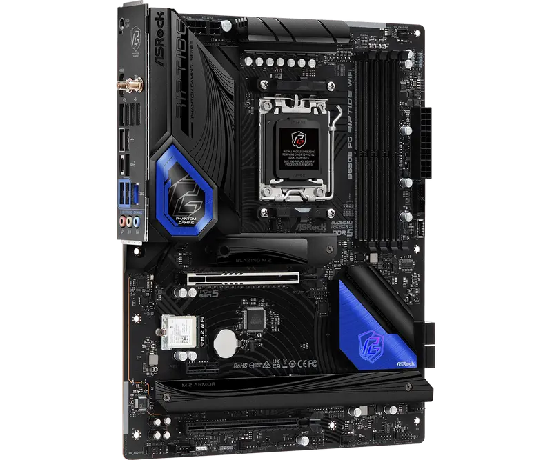 Материнская плата ASRock B650E PG RIPTIDE WIFI AM5 ATX