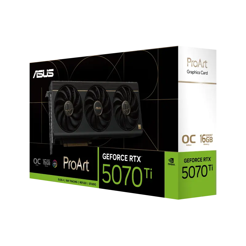 Видеокарта ASUS ProArt GeForce RTX 5070 Ti OC