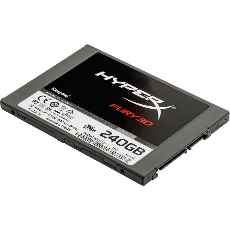 Накопитель SSD Kingston Fury 3D HyperX FURY 3D 240GB