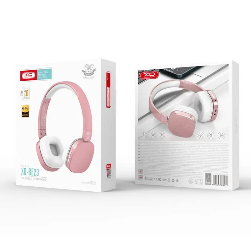 Наушники XO BE23 Розовый