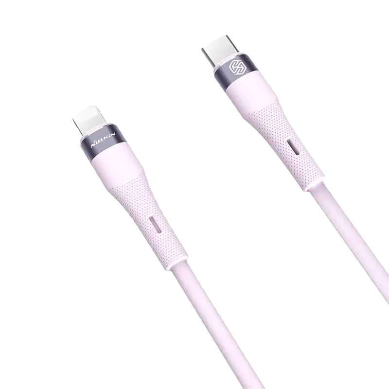 Cablu de încărcare Nillkin Type-C to Lightning Cable, Flowspeed Violet