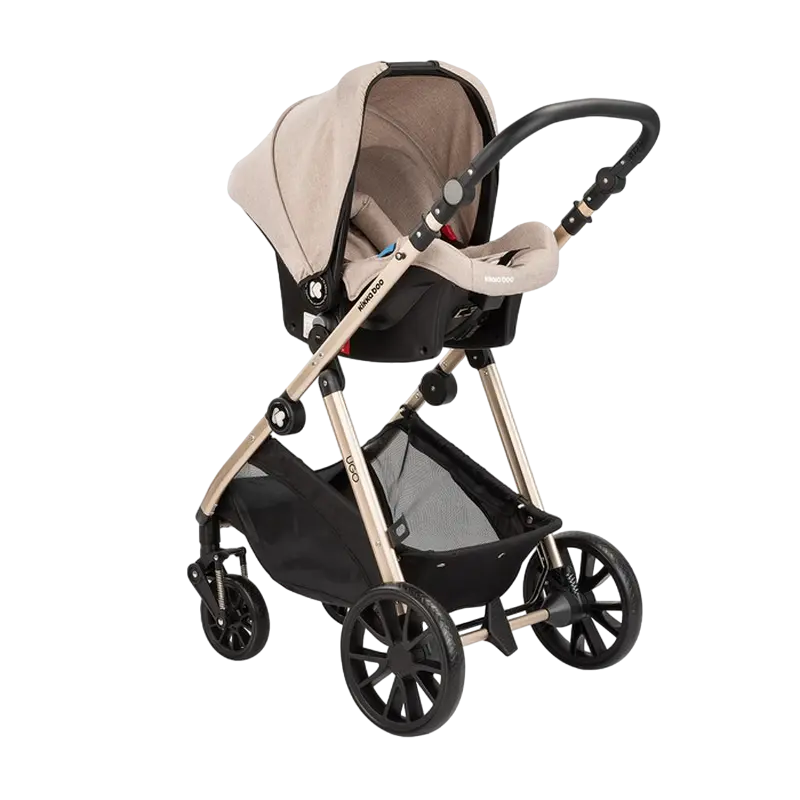 Коляска 3-в-1 Kikka Boo Ugo Бежевый