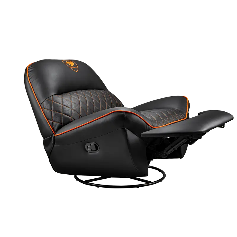 Игровое кресло Cougar Overlord Искусственная кожа Черный | Оранжевый