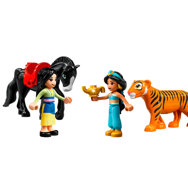 Конструктор LEGO Jasmine and Mulan's Adventure Разноцветный