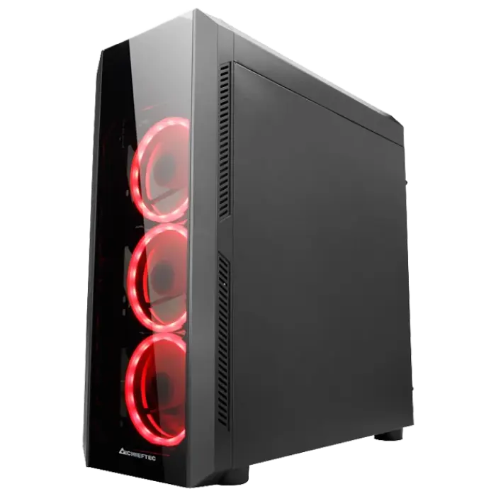 Компьютерный корпус Chieftec GL-02B-OP Midi-Tower Черный