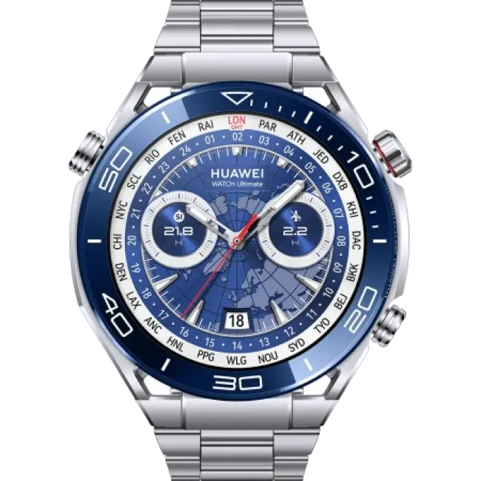 Умные часы Huawei Watch Ultimate Серебристый | Синий