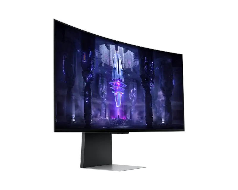 Игровой монитор Samsung Odyssey G8 S34BG850 Чёрный | Серебристый