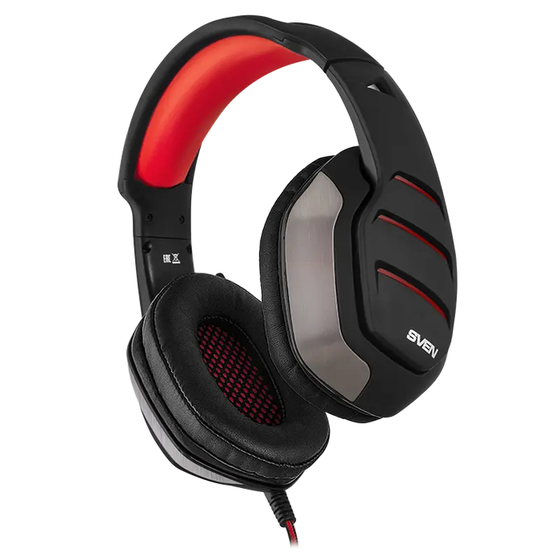 Căști SVEN AP-U997MV Negru/Roșu