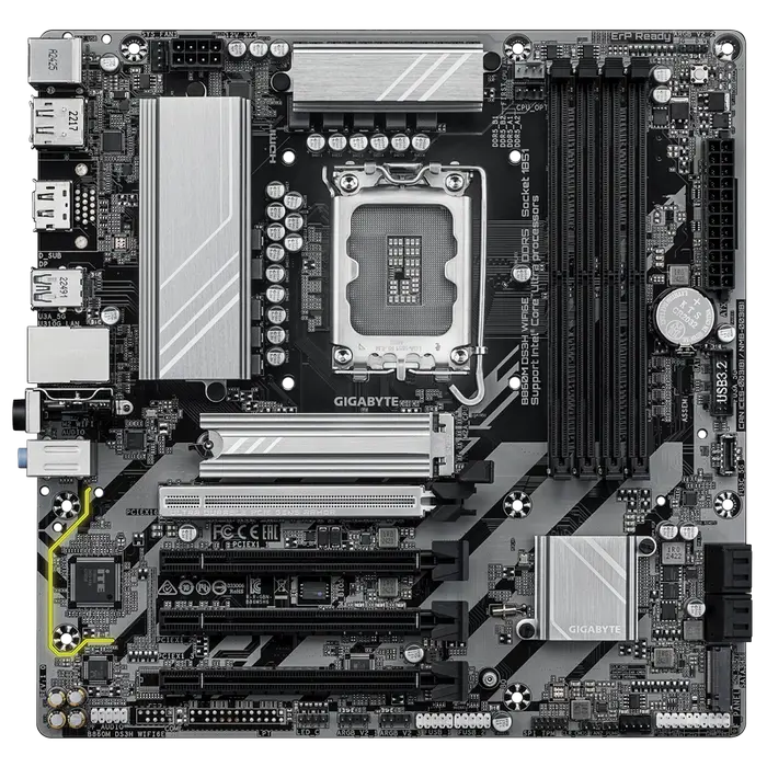 Placă de bază Gigabyte B860M DS3H WIFI6E LGA1851 Micro-ATX