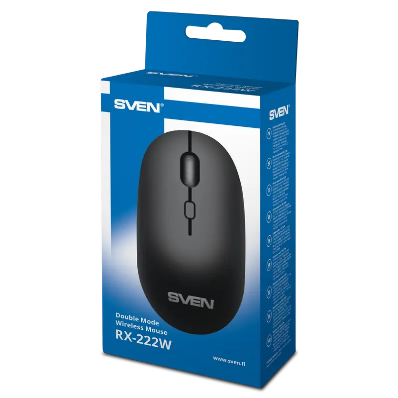 Беcпроводная мышь SVEN RX-222W Беспроводное Чёрный