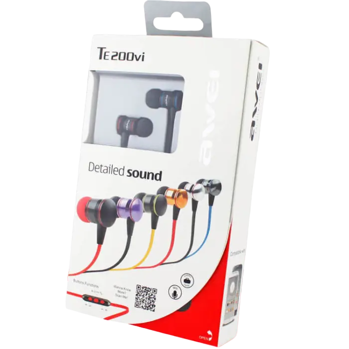Căști Awei TE-200Vi Negru