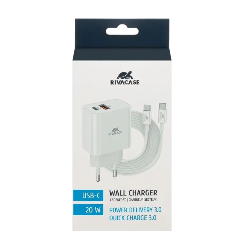 Încărcător Rivacase PS4102 WD4 Alb