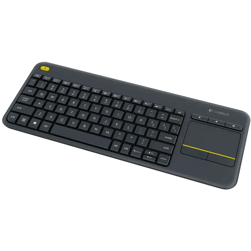 Клавиатура Logitech K400 Plus Мембрана Черный