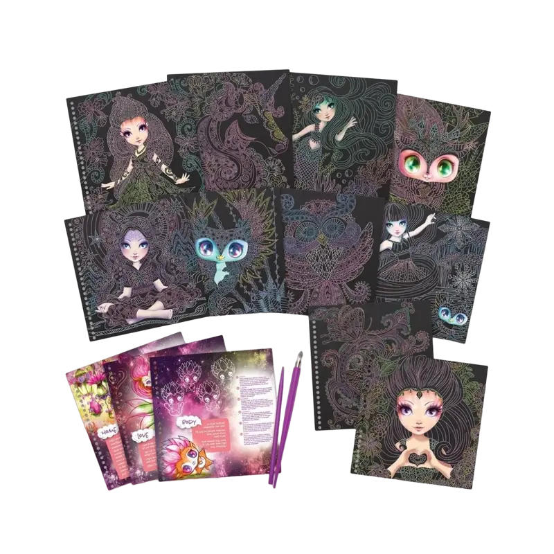 Nebulous Stars Zen Scratch & Sketch