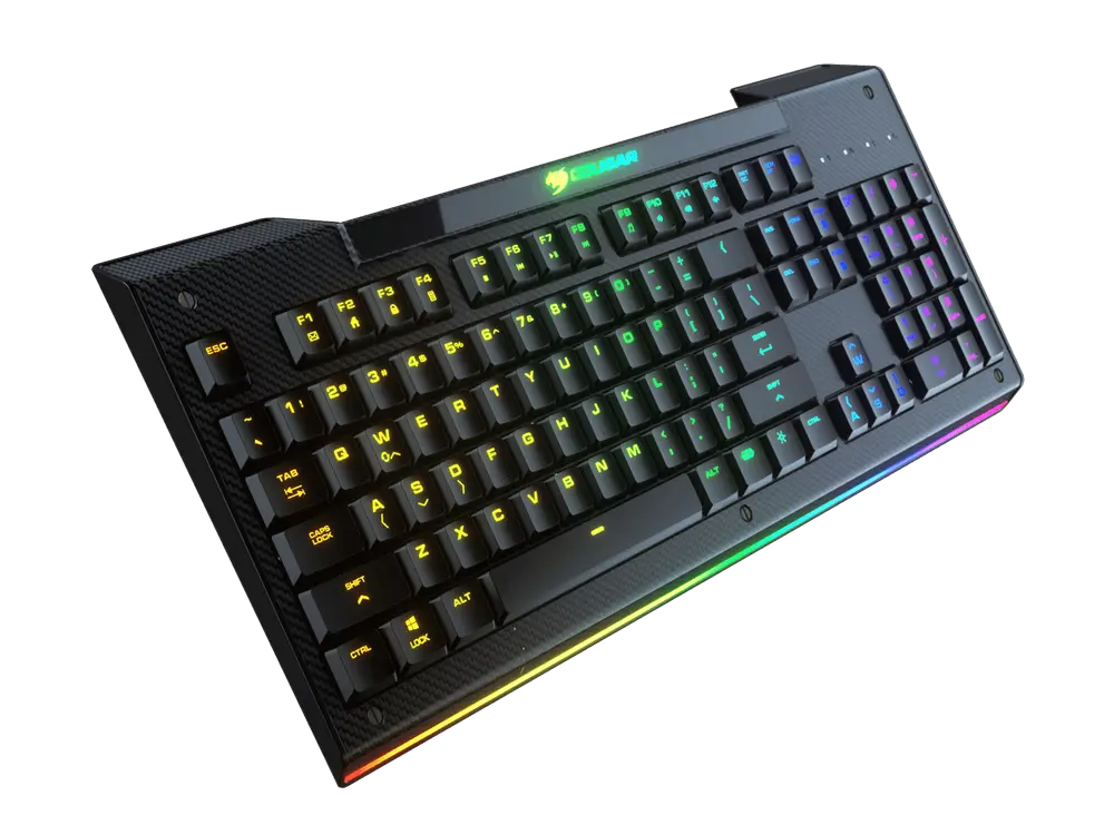 Tastatură Cougar Aurora S Membrană Negru