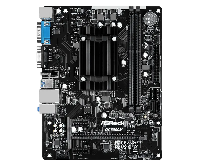 Материнская плата ASRock QC6000M Micro-ATX
