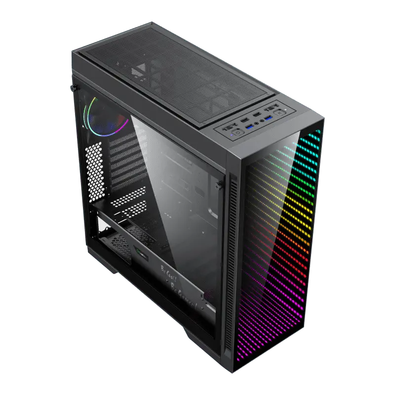 Компьютерный корпус Gamemax ABYSS TR Midi-Tower Черный