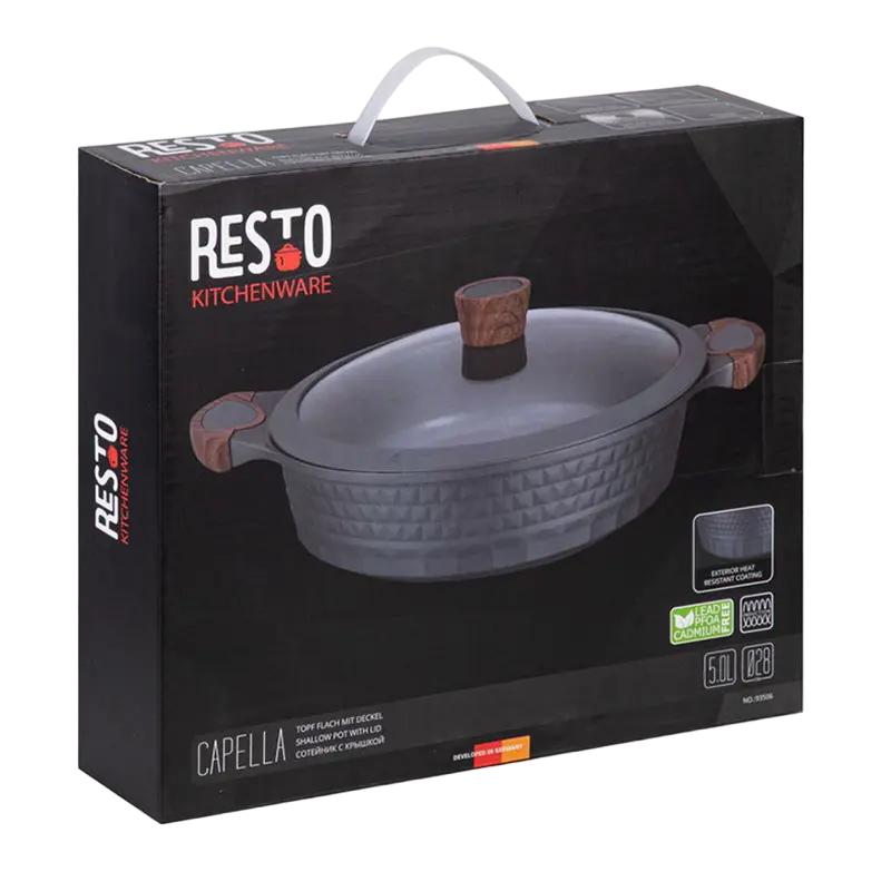 Сотейник RESTO Capella CAPELLA Чёрный