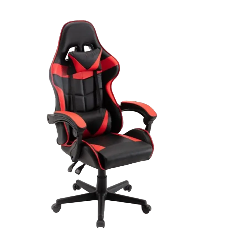 Игровое кресло Havit GC933 ПВХ Кожа Black Red