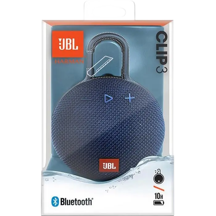 Портативная колонка JBL Clip 3 Синий