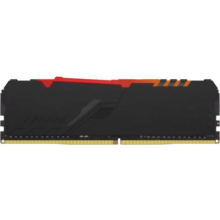 Оперативная память Kingston HyperX FURY RGB HyperX FURY 8 ГБ Чёрный