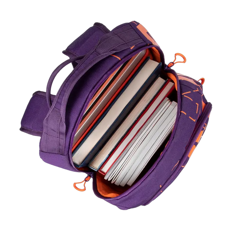 Повседневный рюкзак Rivacase Heide Фиолетовый/Оранжевый