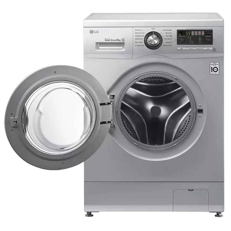 Mașină de spălat LG F1296TD4 Gri