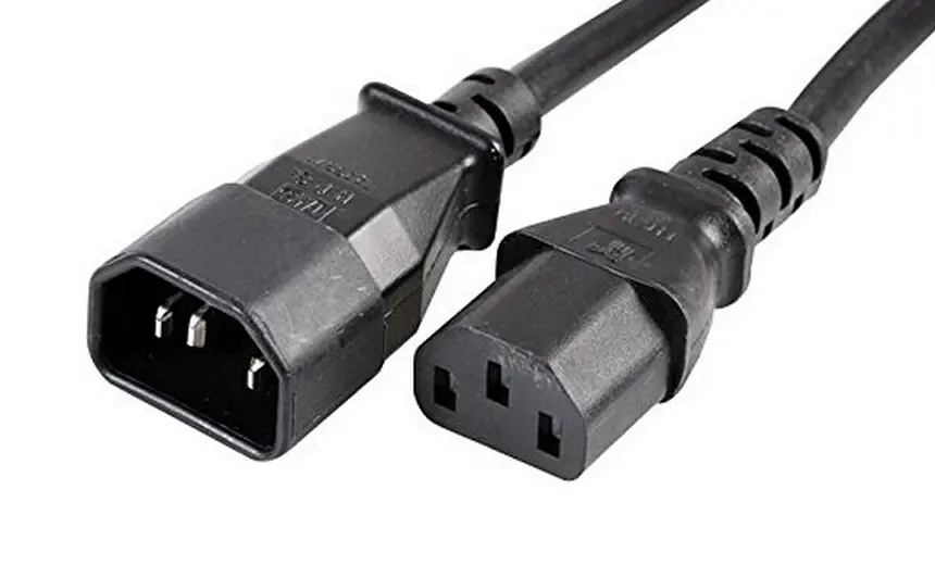 Шнур питания - Plug 10A IEC C13 Черный
