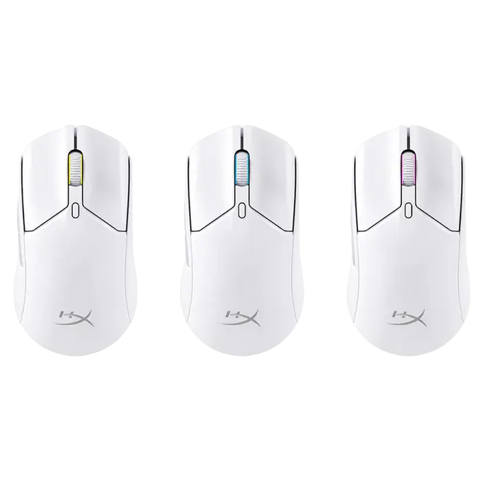 Gaming Mouse HyperX Pulsefire Haste 2 Wireless Fără fir Alb
