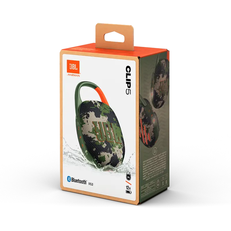 Портативная колонка JBL Clip 5 Камуфляж