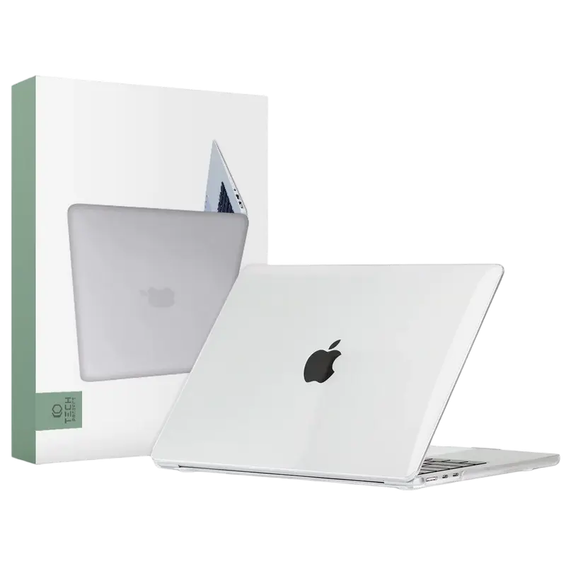 Чехол для ноутбука Tech Protect Macbook Air 13 (2022) Smartshell Прозрачный