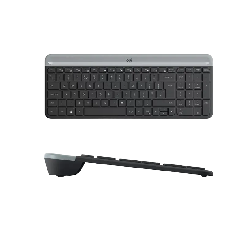 Клавиатура и мышь Logitech MK470 Мембрана Черный