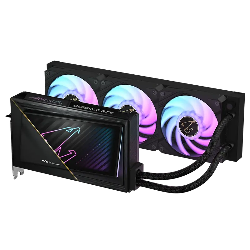 Видеокарта Gigabyte AORUS GeForce RTX 5090 XTREME WATERFORCE
