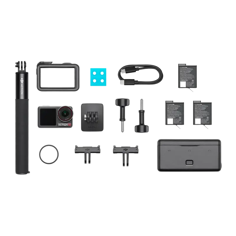Экшн-камера DJI Osmo Action 5 Pro Adventure Combo Черный