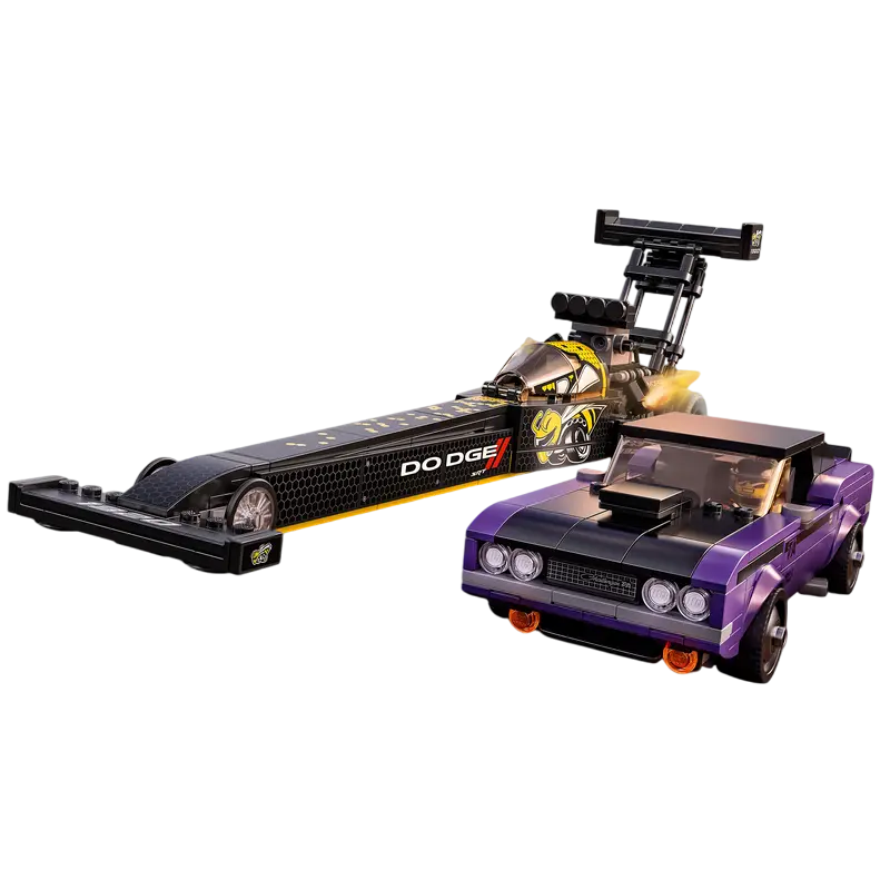 Конструктор LEGO Mopar Dodge//SRT Top Fuel Dragster and 1970 Dodge Challenger T/A Разноцветный