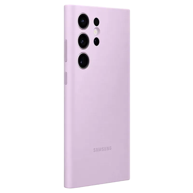 Чехол Samsung Galaxy S23 Ultra Silicone Cover Силиконовый Чехол Фиолетовый