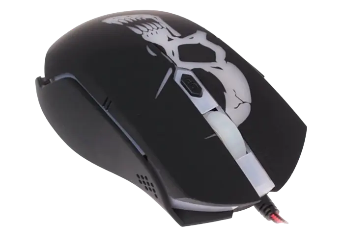 Set Tastatură + Mouse + Mouse Pad QUMO Axe Strike Membrană Negru