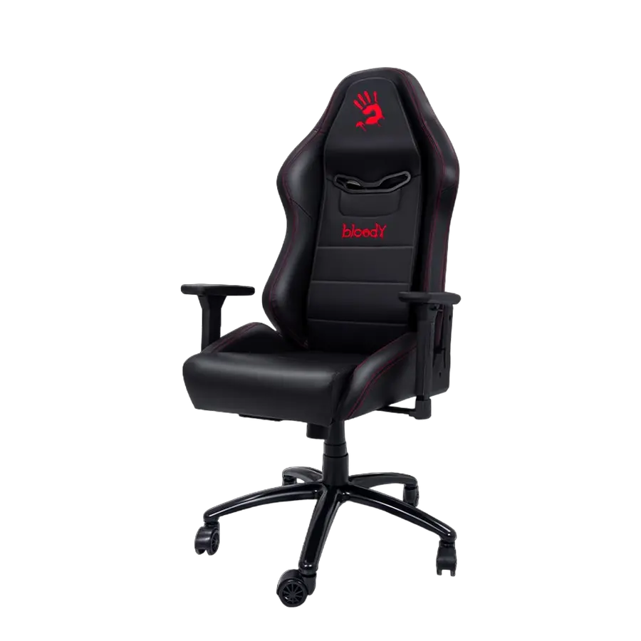 Игровое кресло Bloody GC-350 Экокожа Чёрный