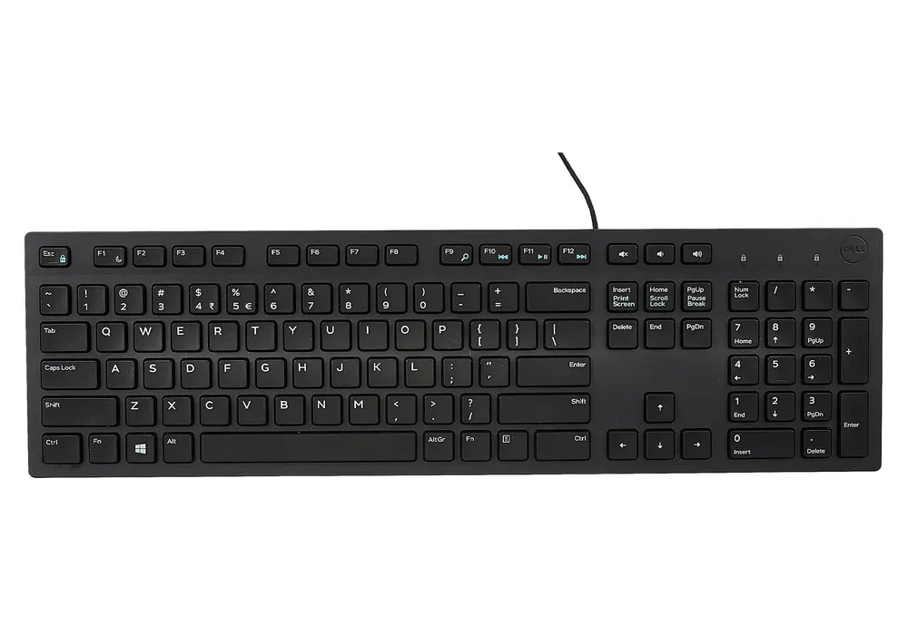 Tastatură DELL KB216 Membrană Alb