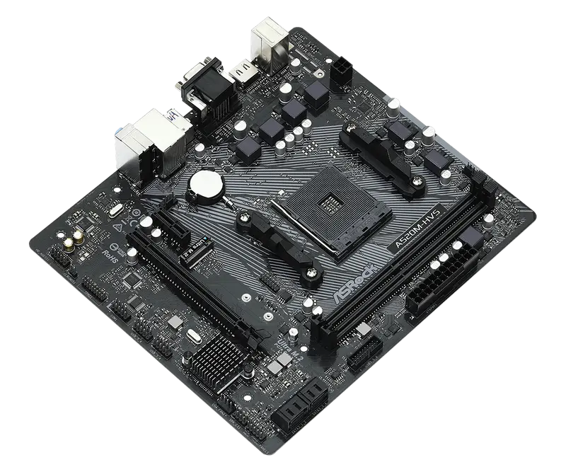 Материнская плата ASRock A520M-HVS AM4 Micro-ATX