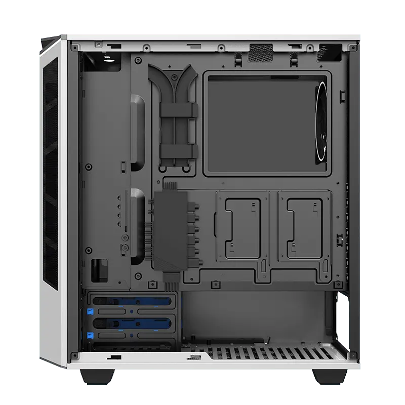 Компьютерный корпус Gamemax PANDA T801 WT Midi-Tower Белый