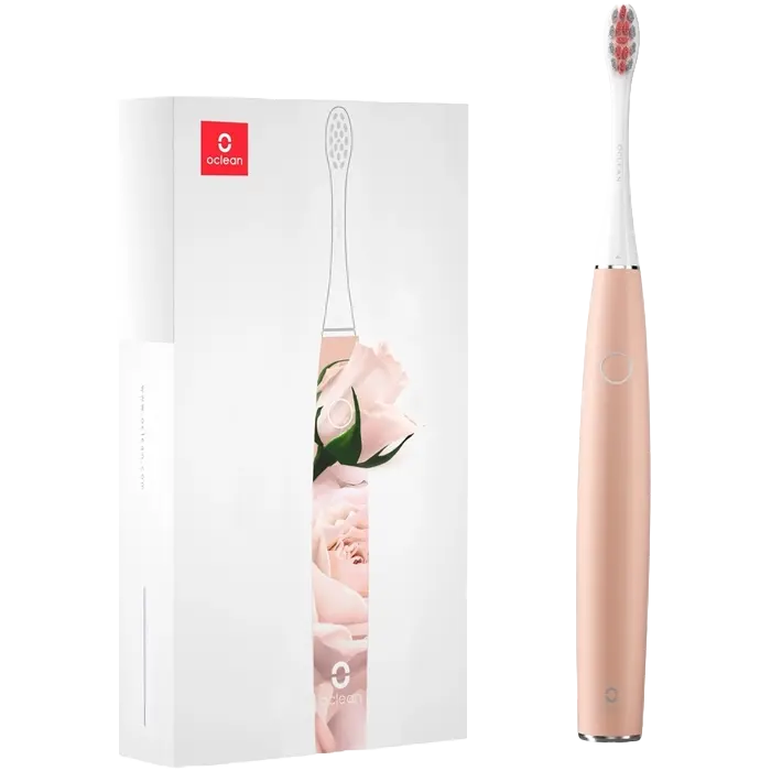 Электрическая звуковая зубная щетка Для взрослых Oclean Air 2 Розовый