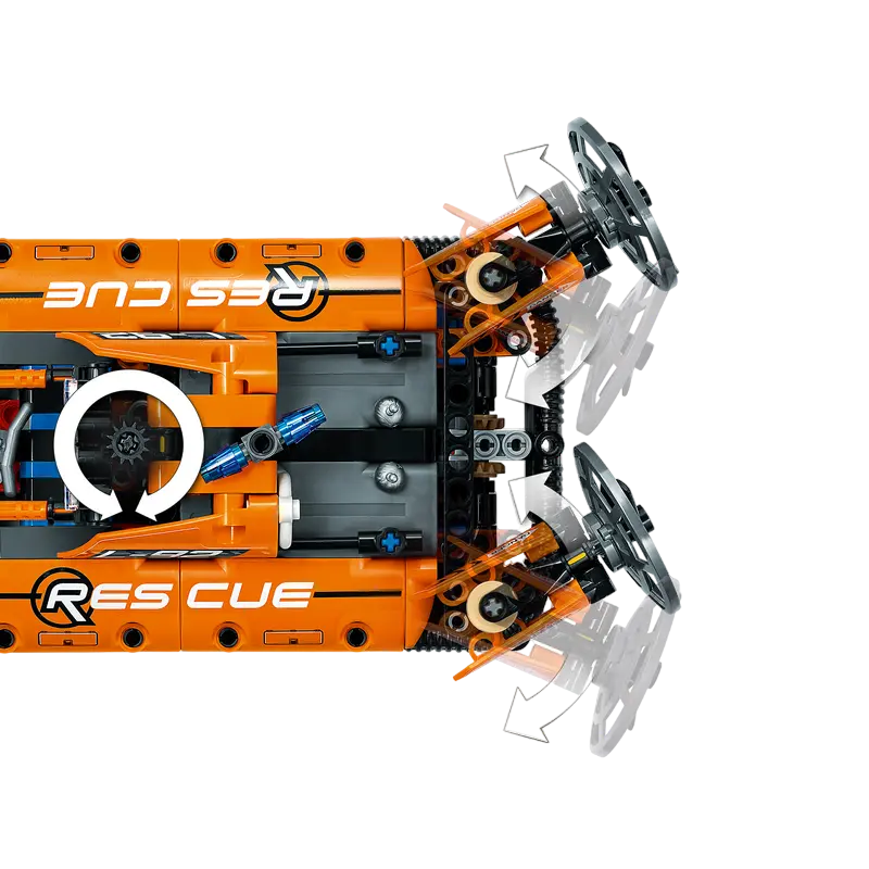 Конструктор LEGO Rescue Hovercraft Оранжевый